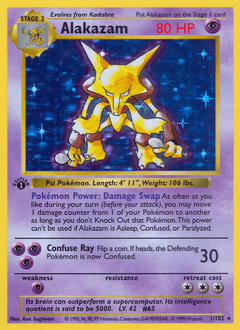 Alakazam, 1/102, Unlimited