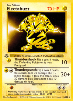 Electabuzz, 20/102, Unlimited