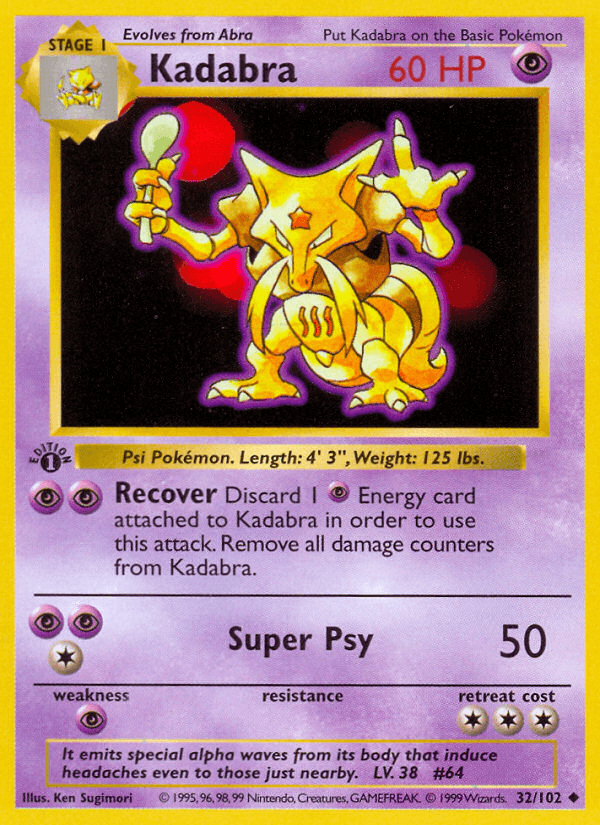 Kadabra, 32/102, Unlimited