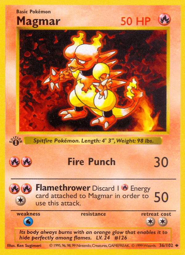 Magmar, 36/102, Unlimited