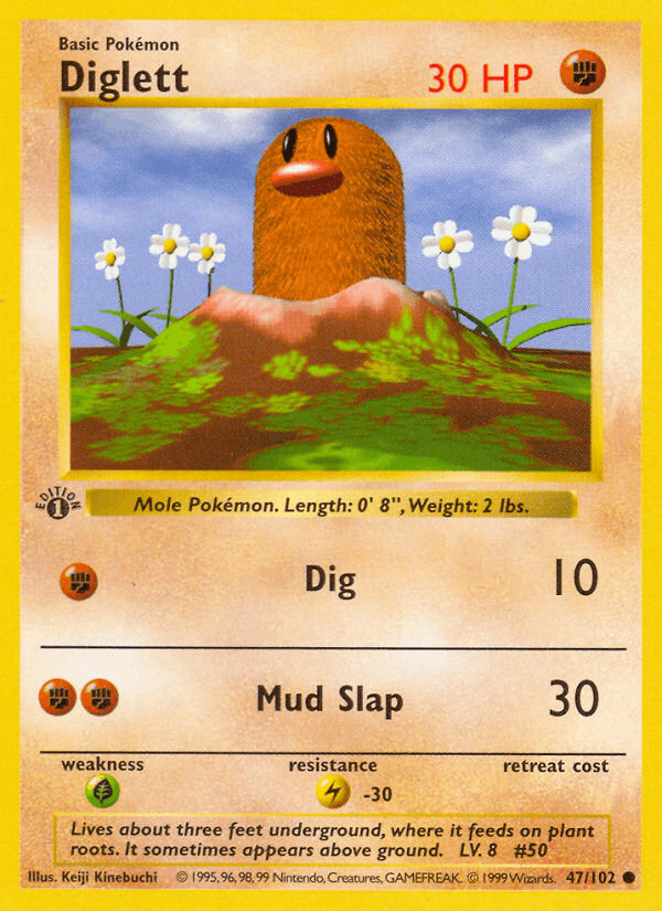 Diglett, 47/102, Unlimited