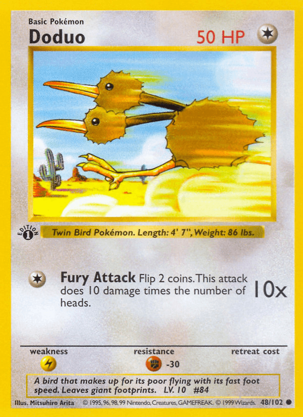 Doduo, 48/102, Unlimited