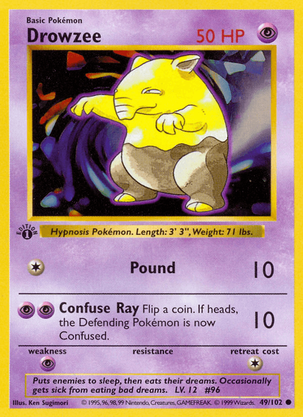 Drowzee, 49/102, Unlimited