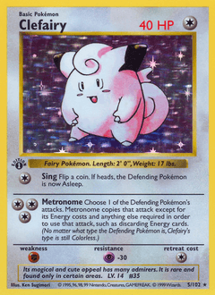 Clefairy, 5/102, Unlimited