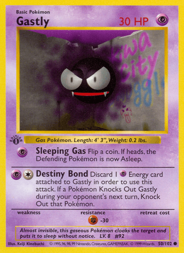 Gastly, 50/102, Unlimited