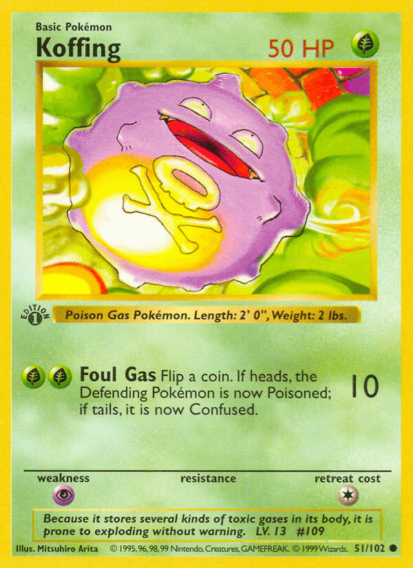Koffing, 51/102, Unlimited