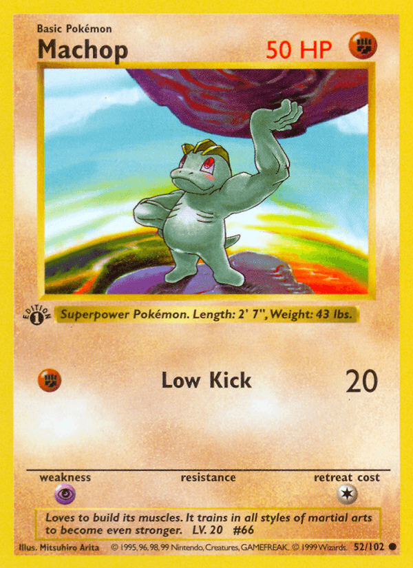 Machop, 52/102, Unlimited