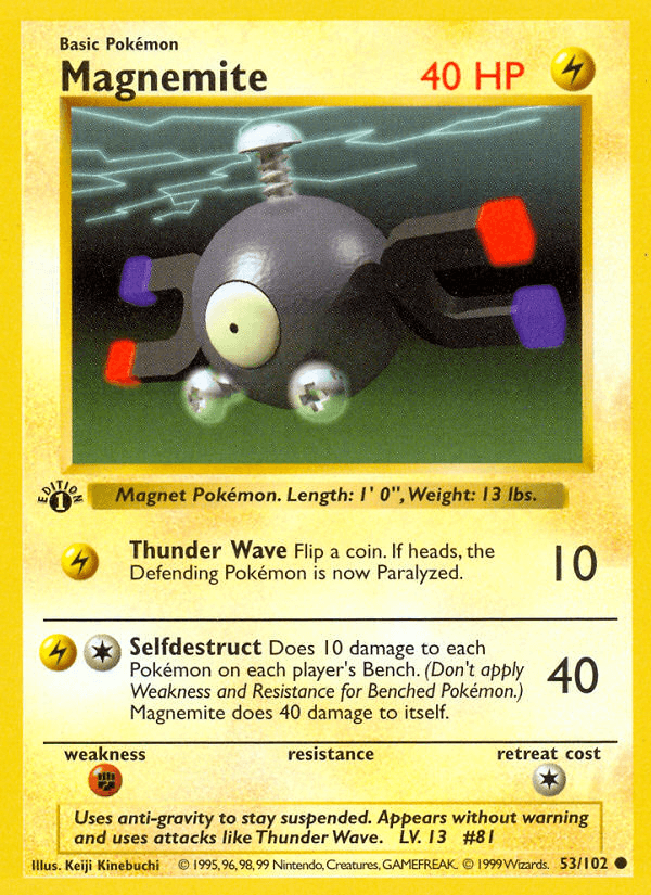 Magnemite, 53/102, Unlimited