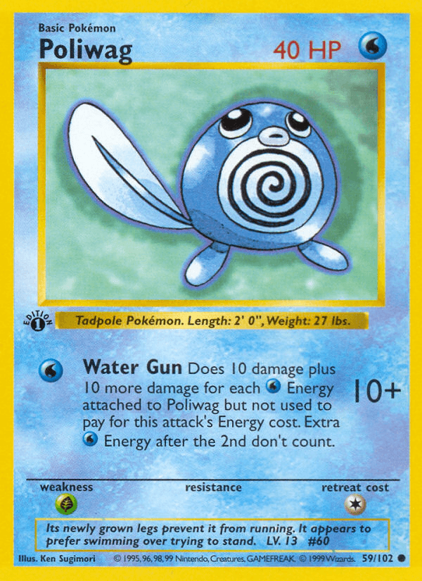 Poliwag, 59/102, Unlimited