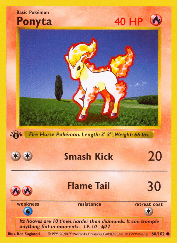 Ponyta, 60/102, Unlimited
