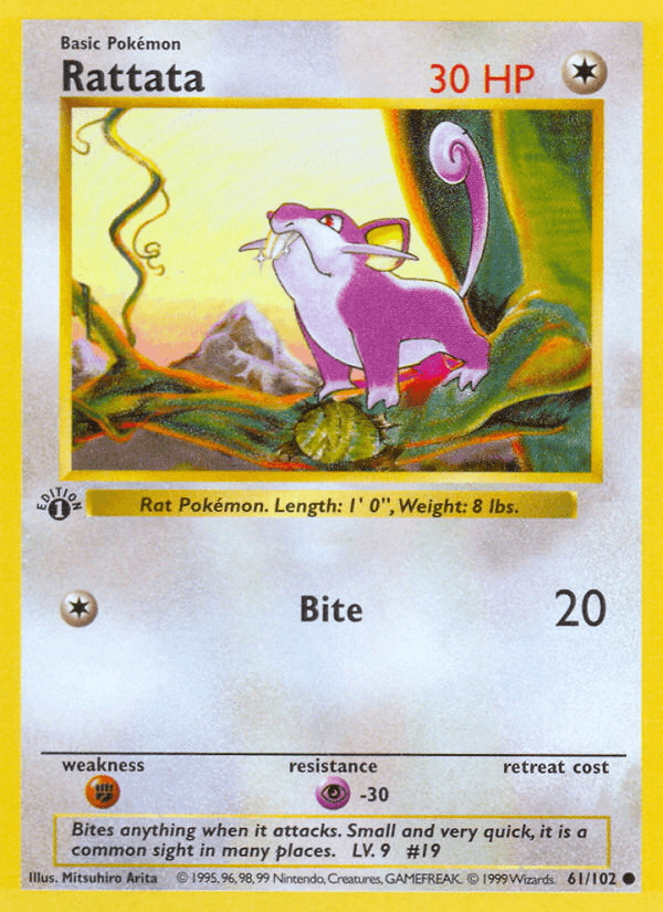 Rattata, 61/102, Unlimited