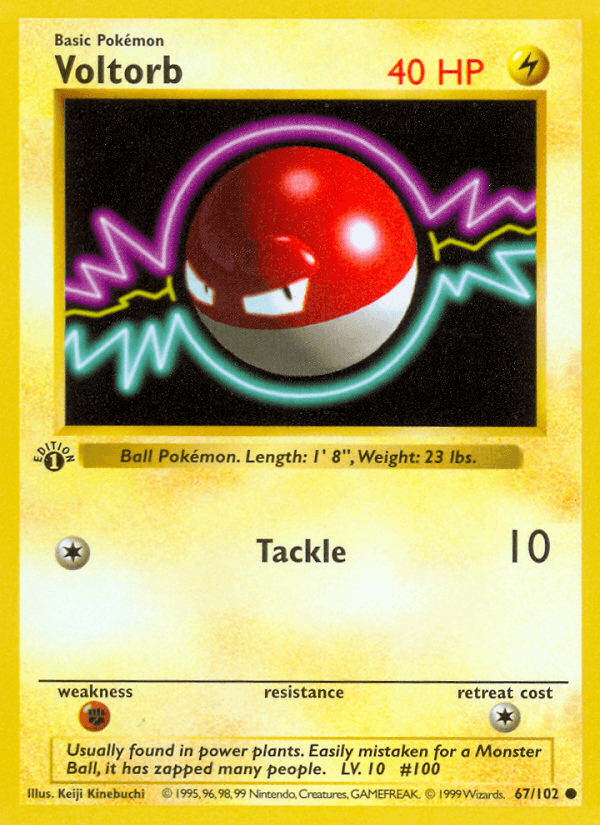 Voltorb, 67/102, Unlimited