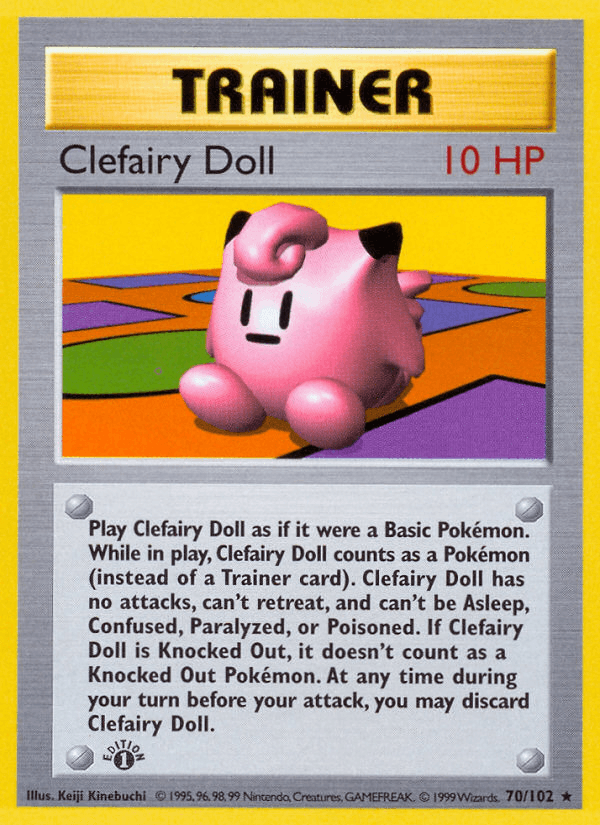 Clefairy Doll, 70/102, Unlimited
