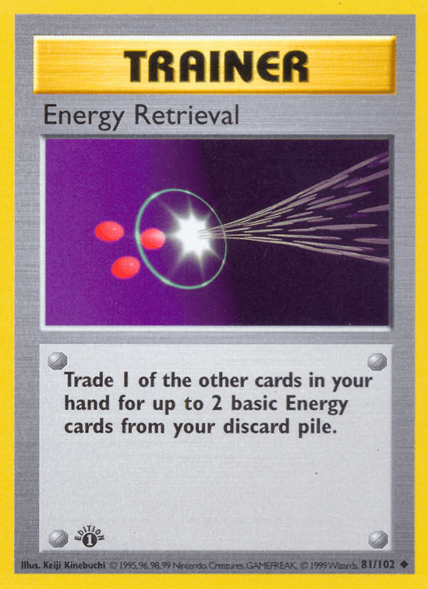 Energy Retrieval, 81/102, Unlimited
