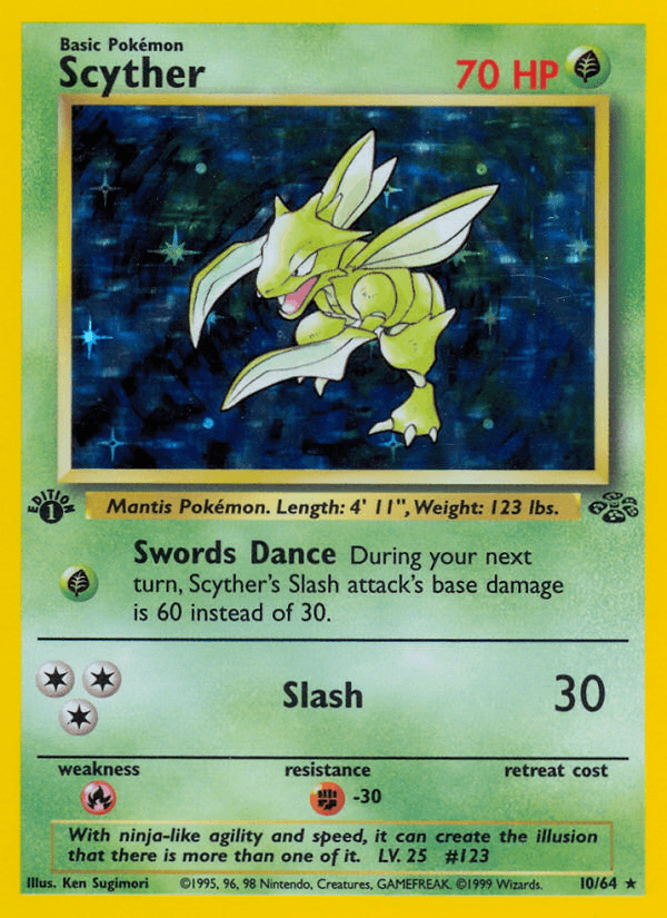 Scyther, 10/64, Unlimited