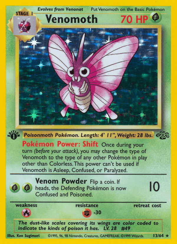 Venomoth, 13/64, Unlimited