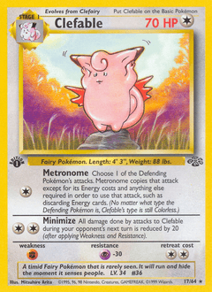 Clefable, 17/64, Unlimited
