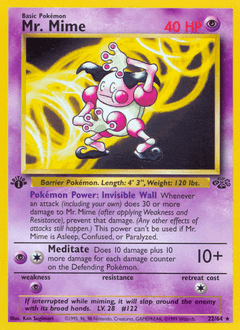 Mr. Mime, 22/64, Unlimited