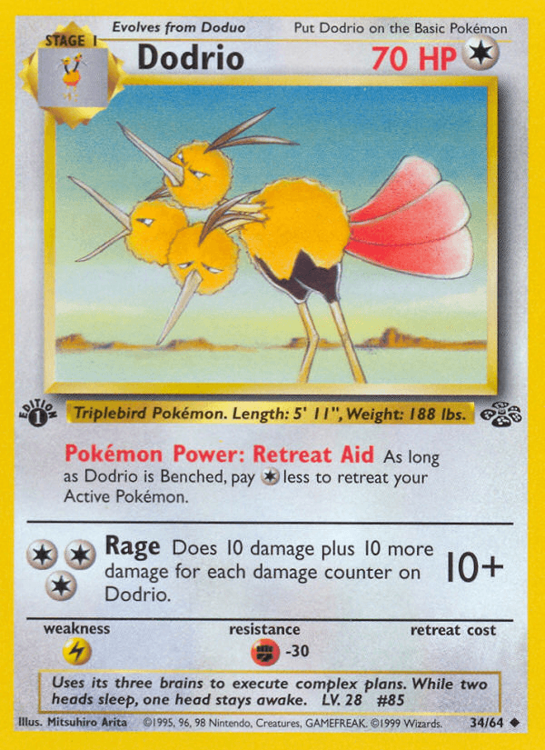 Dodrio, 34/64, Unlimited