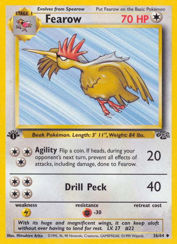 Fearow, 36/64, Unlimited