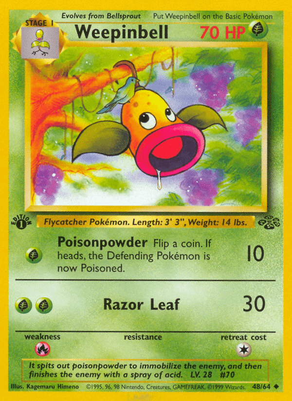 Weepinbell, 48/64, Unlimited