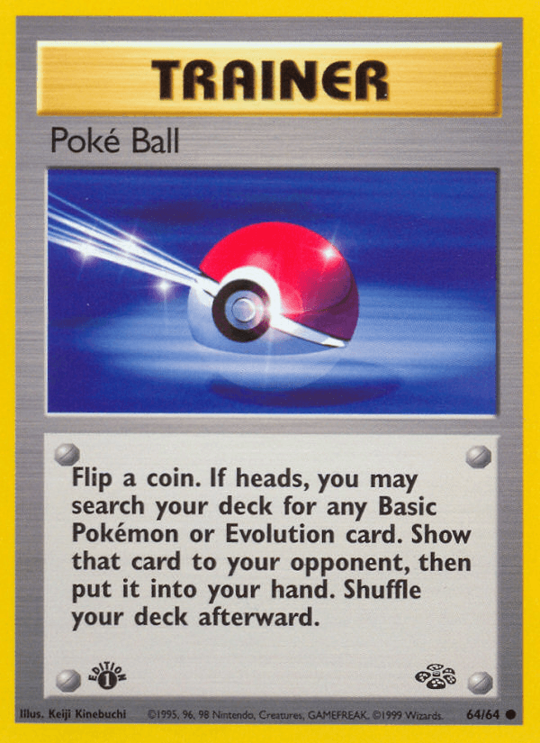 Poké Ball, 64/64, Unlimited