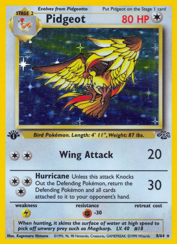 Pidgeot, 8/64, Unlimited