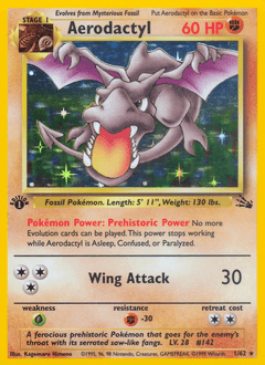 Aerodactyl, 1/62, Unlimited