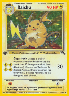 Raichu, 14/62, Unlimited