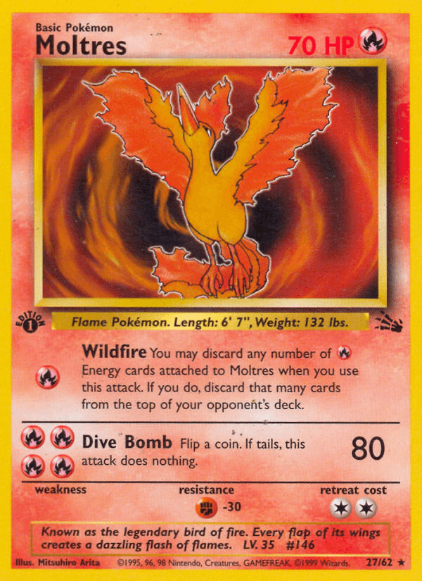 Moltres, 27/62, Unlimited