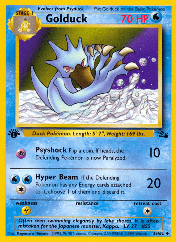 Golduck, 35/62, Unlimited