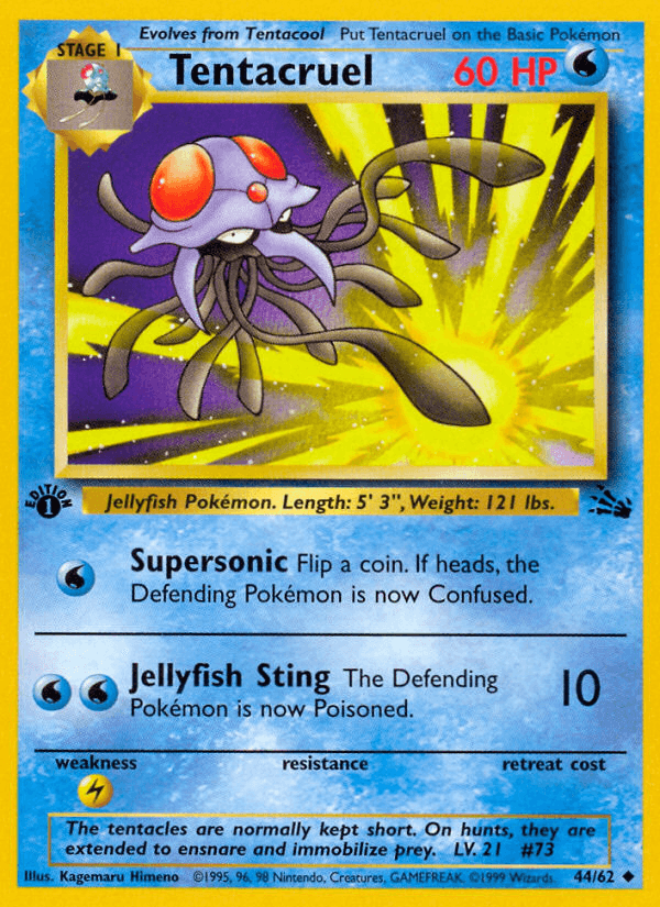 Tentacruel, 44/62, Unlimited
