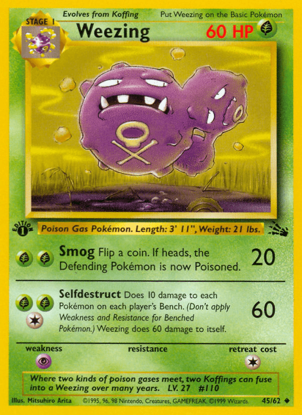Weezing, 45/62, Unlimited