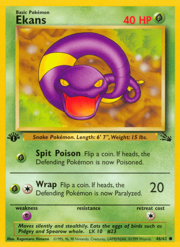 Ekans, 46/62, Unlimited
