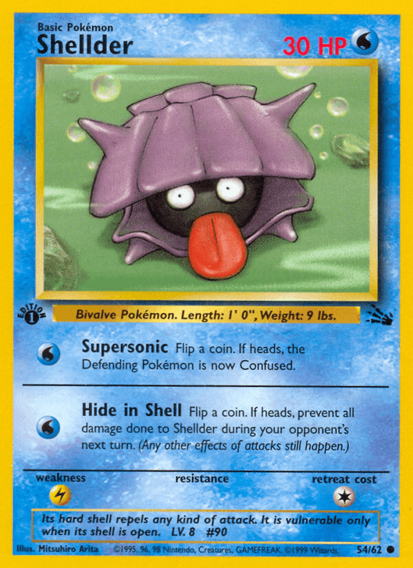 Shellder, 54/62, Unlimited