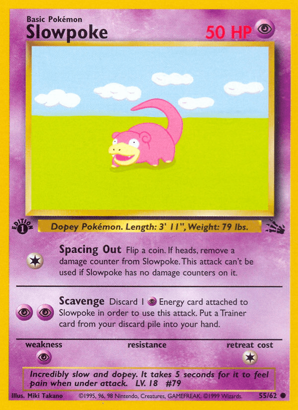 Slowpoke, 55/62, Unlimited