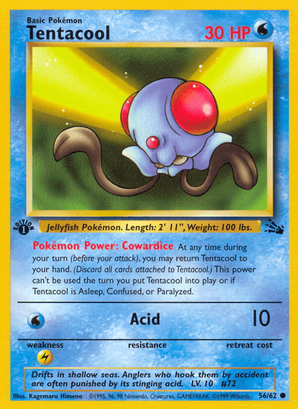 Tentacool, 56/62, Unlimited