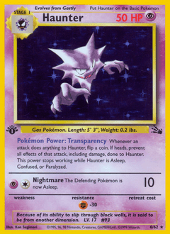 Haunter, 6/62, Unlimited