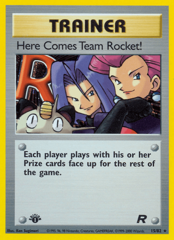Here Comes Team Rocket!, 15/82, Unlimited
