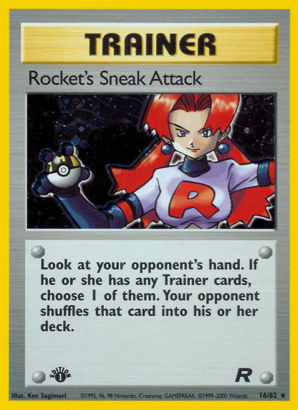Rocket's Sneak Attack, 16/82, Unlimited