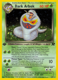 Dark Arbok, 2/82, Unlimited