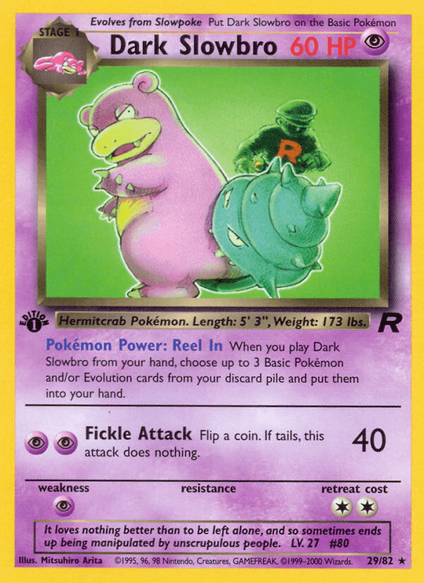 Dark Slowbro, 29/82, Unlimited