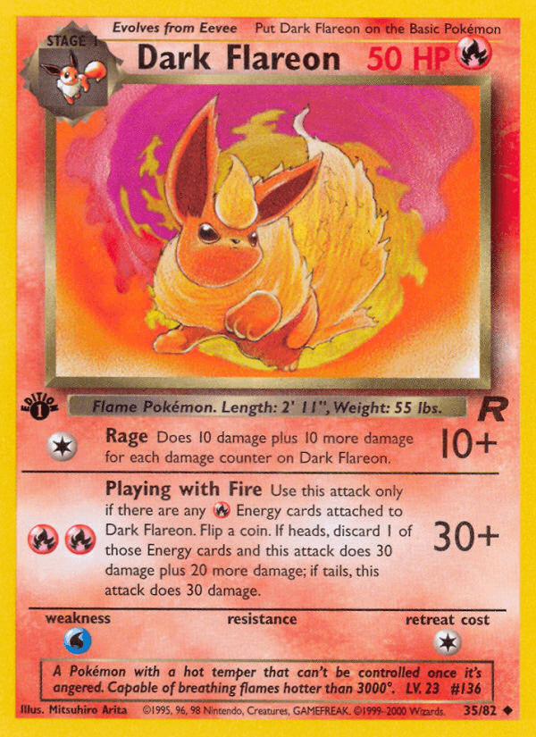 Dark Flareon, 35/82, Unlimited