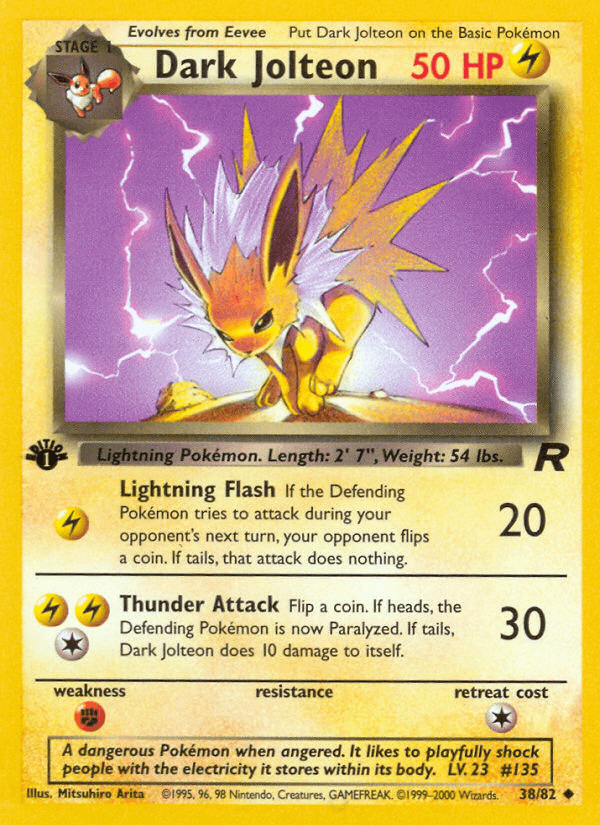 Dark Jolteon, 38/82, Unlimited