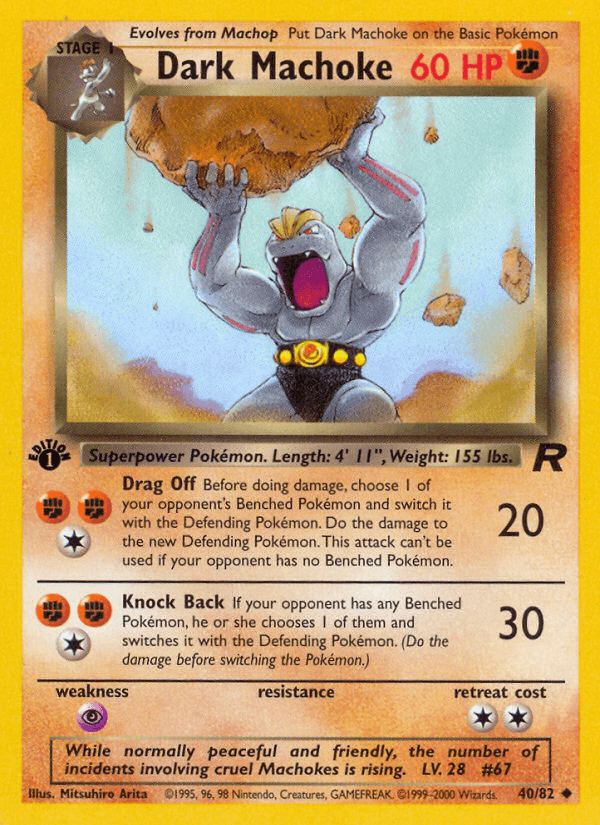 Dark Machoke, 40/82, Unlimited