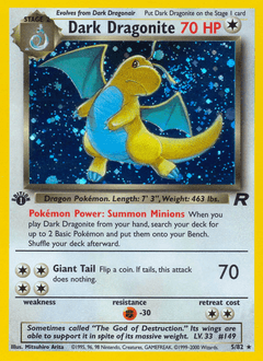 Dark Dragonite, 5/82, Unlimited