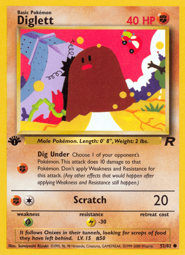 Diglett, 52/82, Unlimited
