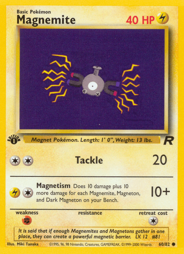 Magnemite, 60/82, Unlimited