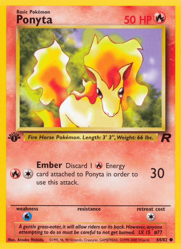 Ponyta, 64/82, Unlimited