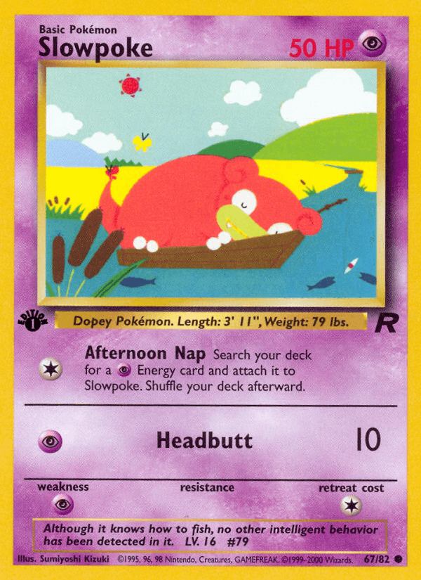 Slowpoke, 67/82, Unlimited